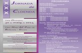 Lliurament de la Documentació Col.locació de Pòsters X de X … · 2014. 5. 27. · Oriol Turró-Garriga, Laia Calvó-Perxas, Secundino López-Pousa, Joan Vilalta-Franch, ... A