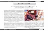 Evolución histórica conceptual de la Terminología Anatómicascielo.org.bo/pdf/chc/v52n1/v52n1a19.pdf · 2008. 4. 14. · b- Supresión de epónimos y nombres propios. c- Utilización