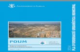 Programa de Participació Ciutanada en l'elaboració del POUM … · 2014. 10. 16. · tius Procés participatiu per a la redacció del POUM. - Edició i distribució de 300 exemplars