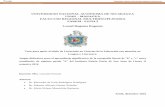 UNIVERSIDAD NACIONAL AUTÓNOMA DE NICARAGUA UNAN … · 2018. 4. 9. · UNIVERSIDAD NACIONAL AUTÓNOMA DE NICARAGUA ... proponerlos e incluirlos en el plan de clase de docentes de