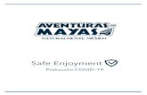 Aventuras Mayasblog.aventurasmayas.com/wp-content/uploads/2020/06/...Equipo de Aventura El equipo de aventura* necesario para realizar las actividades de esnór- quel, montañismo