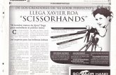 Scissor Handsohobarbers.com/wp-content/uploads/2014/02/Article-1... · 2014. 2. 28. · lavar el cabello más de dos *Ateces por semana. ¿Qué consejo daría para '¥erradicar la