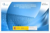 La Administración Electrónica en las Comunidades Autónomas: … · 2020. 3. 5. · TÍTULO: La administración electrónica en las Comunidades Autónomas: informe de resultados
