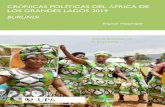 CRÓNICAS POLÍTICAS DEL ÁFRICA DE LOS GRANDES LAGOS …Continuando con la tradición de El África de los Grandes Lagos. Anuario, este volumen que acompaña a La situación del África