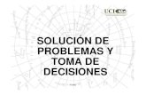 SOLUCIÓN DE PROBLEMAS Y TOMA DE DECISIONES · 2020. 10. 2. · Yurkó Nueve pasos para la solución de problemas: 1. Desarrollar una exposición del problema. 2. Identificar las