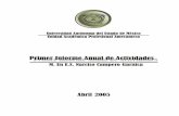 Universidad Autónoma del Estado de Méxicoplaneacion.uaemex.mx/InfBasCon/UAPAmecameca/informes... · 2018. 2. 15. · Primer Informe Anual de Actividades 2005 El acervo es de 13