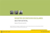 RegistRo de edificios escolaRes sectoR estatal · 2016. 4. 25. · Al 30 de junio de 2013, se registra en el territorio de la Ciudad Autónoma de Buenos Aires un total de 938 edificios