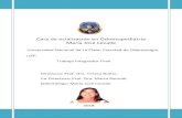 Cara de ecialización en Odontopediatría María José LevalleDiagnóstico, evaluación y manejo clínico-farmacológico de la Celulitis Facial de origen Odontogénico en un paciente
