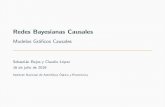 Redes Bayesianas Causales - Ciencias Computacionalesesucar/Clases-mgc/Presentaciones/... · 2019. 7. 18. · Redes Bayesianas Causales Si G es una red bayesiana causal con respecto