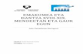 EMAKUMEA ETA DANTZA XVIII-XIX. MENDEETAN ETA GAUR … · 2017. 8. 12. · culturales: Danza tradicional e identidad social (1998) Pamiela, Iruñea, 508-509 or. ... euskaldunak izendatzeko