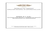 DINAC R 1.418.- · 2020. 6. 16. · repÚblica del paraguay direcciÓn nacional de aeronÁutica civil dinac r 1.418.- sistemas elÉctricos y fuentes de energÍa secundarias de aerÓdromos