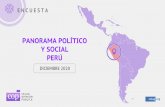 PANORAMA POLÍTICO Y SOCIAL · 2020. 12. 10. · MAR 2018 1 encuesta ARGENTINA MAY 2019 –NOV 2020 7 encuestas BOLIVIA FEB 2019 –OCT 2020 6 encuestas CHILE ... Pensando en la distribución