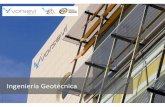 Ingeniería Geotécnica · 2020. 9. 9. · En 2010 nace la compañía Vorsevi México como una empresa de servicios, orientada a la ingeniería, consultoría y asistencia técnica