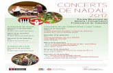 CONCERTS DE NADAL - Ajuntament de Sabadellca.sabadell.cat/Conservatori/d/concertsNadal2017.pdfEscola Municipal de Música i Conservatori Professional de Sabadell CONCERTS DE NADAL