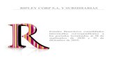 RIPLEY CORP S.A. Y SUBSIDIARIAS · 2020. 11. 27. · Ripley Corp S.A. se constituyó por escritura pública de fecha 6 de diciembre de 2004 otorgada en la Notaría de Santiago de