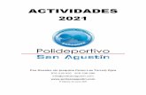 2020-2021 - polisanagustin · 2020. 10. 30. · suspendido por nuevas normativas sanitarias y restricciones de aforo por lo que os pedimos paciencia y comprensión ante escenarios