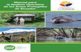 Manual para la Gestión Operativa de las Áreas Protegidas de ......Manual para la Gestión Operativa de las Áreas Protegidas de Ecuador XA A A. Orientaciones generales El presente