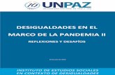 DESIGUALDADES EN EL MARCO DE LA PANDEMIA II · 2020. 7. 15. · Desigualdades en el Marco de la Pandemia II 2 En su artículo “La pandemia del siglo XXI y las políticas sanitarias: