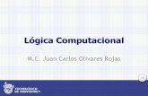 Lógica Computacional · 2011. 10. 20. · 5 Algoritmo •Conjunto finito de reglas que dan una secuencia de operaciones para resolver todos los problemas de un tipo dado. De forma