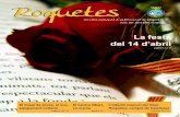 La festa del 14 d’abril - Roquetesroquetes.cat/ajuntament/images/documents/revistes/...tes van ser llegits per Francesca Aliern i Emigdi Subirats. La imatge de l’esquerra correspon