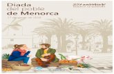 Diada del poble DE de Menorca - Menorca Reserva de Biosfera · 19.30 h Festa de Sant Antoni al Mol des Pla Glosat i balls populars Lloc: Placeta del Mol des Pla Organitza: A. V. Mol