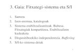 3. Gaia: Fitxategi-sistema eta S/I - Gipuzkoako Campusa3.Gaia: Fitxategi-sistema eta S/I 1. Sarrera 2. Izen-eremua, katalogoak 3. Sistema erabiltzaileanitzak. Babesa. Fitxategiak konpartitzea.
