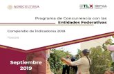 Tlaxcala - Gob...Programa de Concurrencia con las Entidades Federativas Nombre Estado Compendio de Indicadores 2018 Tlaxcala Nombre Estado e Precipitación pluvial En el año 2017