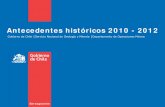 Antecedentes históricos 2010 - 2012 - Sernageominsitiohistorico.sernageomin.cl/pdf/mineria/estadisticas/...Antecedentes históricos 2010 - 2012 Gobierno de Chile Servicio Nacional