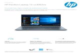 HP Pavilion Laptop 15-cs3002ns · F ic h a té c n ic a HP Pavilion Laptop 15-cs3002ns E sp e c if ic a c io n es Prestaciones Sistema operativo Windows 10 Home 64 Procesador Intel®