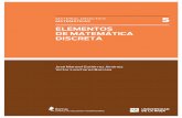 Elementos de Matematica discretaELEMENTOS DE MATEMÁTICA DISCRETA UNIVERSIDAD DE LA RIOJA SERVICIO DE PUBLICACIONES 2010 Reservados todos los derechos. No está permitida la reproducción