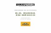 D.O. RUEDA EN MÉXICOsalonesguiapenin.com/wp-content/uploads/2017/06/INFORME...ACTIVIDADES D.O. RUEDA EN MÉXICO 1. INTRODUCCIÓN La Denominación de Origen Rueda viajó a México