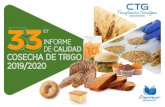Info de Cosecha de Trigo 2020 GCL - Granotec...Aumento del volumen del pan Mejor estructura de miga Conclusiones 2019/20 Informe de Calidad de Cosecha de Trigo 73 2019/2020 Conclusiones