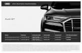 Audi Q7...Audi Q7 Black line edition Motor Potencia Emisiones CO2 Precio base 45 TDI quattro tiptronic 8 vel. 170 kW (231 CV) 223-231 g/km (NEDC: 184-186 g/km) 60.542,01€ 18.616,67€