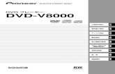 DVD プレーヤー DVD-V80002020/01/06  · DVD プレーヤー DVD-V8000 取扱説明書 01 02 03 04 05 06 07 08 09 ご使用の前に 操作部と表示 ディスク再生 音と画質の設定