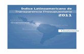 CIEN – Centro de Investigaciones Económicas Nacionales ......¿Cómo se comportaron el resto de países? Venezuela y Guatemala mantuvieron su nota entre el ILTP 2009 y el ILTP 2011.