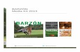 Media Kit Barzon2013 · 2016. 1. 17. · Cronograma 2013 66% Ediciones 2013 Entrega material para Gacetillas Entregaoriginales Fecha de Salida 27 25 de febrero 4 demarzo 25de marzo