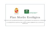 Plan Morón Ecológica - Morón de la Frontera · 2013. 4. 10. · finca municipal casilla alcÁzar recursos. plan morón ecológica lineas estratÉgicas producciÓn ecolÓgica y