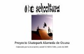 Proyecto Skatepark Alameda de Osuna - Decide Madrid...3 Junio 2009 1. Presentación Schooltura 1.1. Introducción ... Culturales del Distrito de San Blas, con monitores especializados