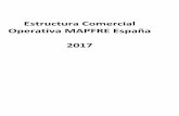 Estructura Comercial Operativa MAPFRE España 2017 · 2016. 12. 21. · DGT 2.- CATALUÑA-BALEARES Dirección Territorial Oficina Directa Comentario ... 0222 - LA RODA 0248 - HELLIN