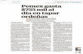 atio.mxatio.mx/Newsfiles/Pemex-gasta-755-mil-al-dia-en-tapar... · 2018. 1. 18. · de 3 mil 24.5 millones de pesos para cerrar tomas clandestinas entre 2006 y 2017" Este monto no