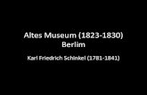 Altes Museum (1823-1830), Berlim - Unicamp Museum...Schinkel, Vista em perspectiva a partir da galeria da escadaria principal do Museu através do pórtico sobre o Lustgarten e seus