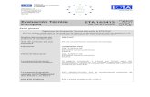 Evaluación Técnica ETA 14/0413 Europea de 20.07 · Sistema Descripción técnica familia B familia C DKT1 DKT2 DKT3 1 Elemento de revestimiento (*) ... (protección contra la lluvia)