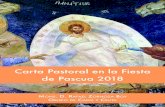 Carta Pastoral Pascua 2018 · 2018. 4. 2. · CARTA PASTORAL EN LA FIESTA DE PASCUA 2018 · 3 · Los discípulos de Emaús, desconsolados y desanimados, una vez que escuchan la explicación