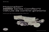Masoneilan* 35002 Series Camflex*II Válvula de control …...Nota: La rueda manual de la válvula Camflex II ha sido concebida fundamentalmente para ser utilizada solamente en caso