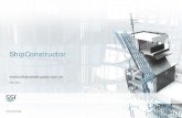 SSI sails into 2013 - ShipConstructorshipconstructor.com.ar/shipconstructor-presentacion.pdf · calidad y marcas para producción • Crear plantillas de conformado y analizar deformaciones