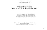 VECTORES PLANO Y ESPACIO - Instituto Profesional Esucomexbiblioteca.esucomex.cl/RCA/Vectores. Plano y espacio.pdf · 2017. 2. 28. · Ejercicios Resueltos - Vectores . 1) Determinar