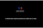 2 PROYECTOS HOSPITALARIOS EN CURSO EN EL PERU · 2019. 4. 10. · resumen del programa arquitectÓnico instituto area techada = 9 306.65 m2 1. consulta externa: 5 consultorios y triaje