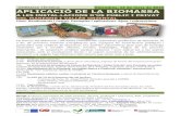 APLICACIÓ DE LA BIOMASSA · 2010. 2. 23. · Aprofitaments de la biomassa: conceptes bàsics a Catalunya, exemples i subvencions càrrec del Sr. Toni Campanyà, tècnic 11h. Cafè