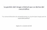La gestión del riesgo criminal que se deriva del narcotráfico · 2015. 2. 27. · Ilustración 2. “La comercialización es un subsistema del narcotráfico” (Cortés, Y. 2014.