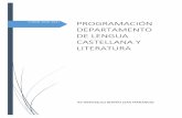 PROGRAMACIÓN DEPARTAMENTO DE LENGUA CASTELLANA Y …ieswenceslaobenitez.es/wp-content/uploads/2020/12/Lengua... · 2020. 12. 22. · PROGRAMACIÓN DEPARTAMENTO DE LENGUA CASTELLANA